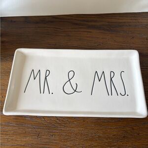 Rae Dunn Artisan Collection White Tray ~ Wedding Bridal Shower gift.